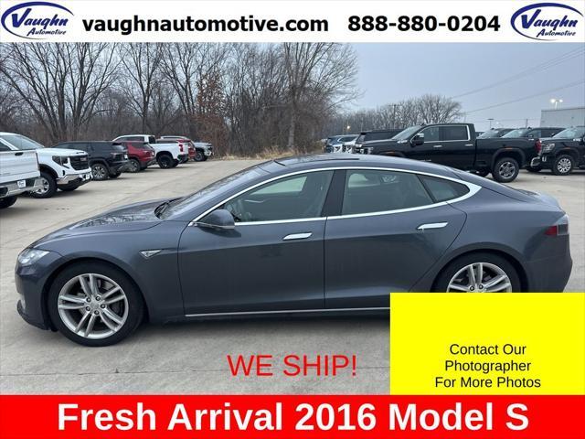 used 2016 Tesla Model S car, priced at $22,999