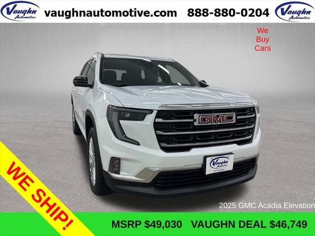 new 2025 GMC Acadia car, priced at $46,749