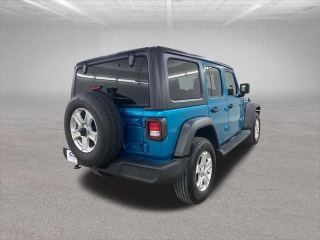 used 2020 Jeep Wrangler Unlimited car, priced at $27,299