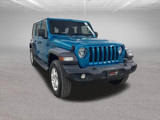 used 2020 Jeep Wrangler Unlimited car, priced at $27,299