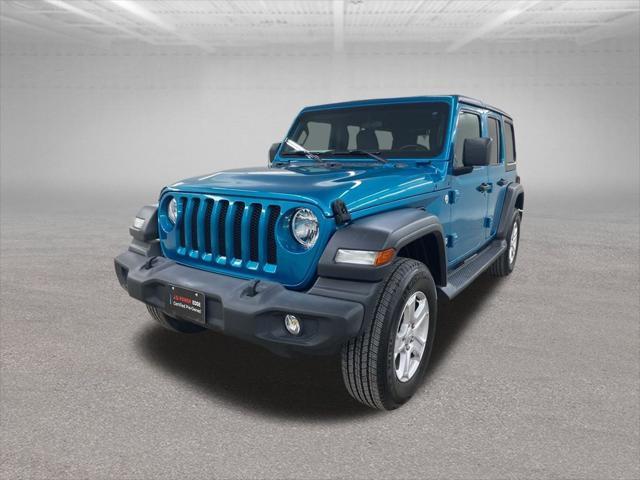 used 2020 Jeep Wrangler Unlimited car, priced at $27,299