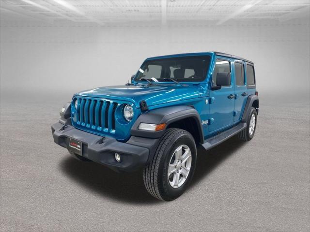 used 2020 Jeep Wrangler Unlimited car, priced at $27,299