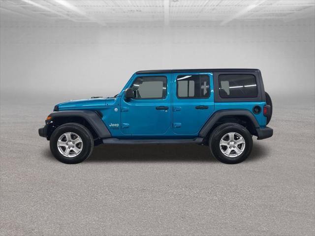 used 2020 Jeep Wrangler Unlimited car, priced at $27,299