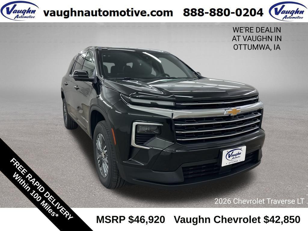 new 2026 Chevrolet Traverse car, priced at $42,850