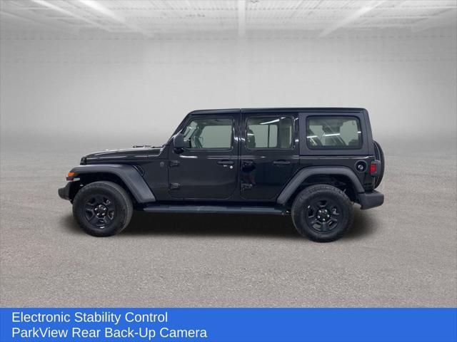 used 2024 Jeep Wrangler car, priced at $35,499