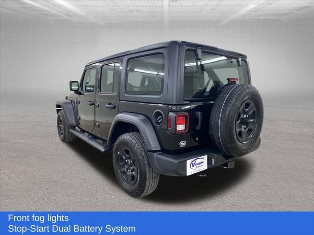 used 2024 Jeep Wrangler car, priced at $35,499