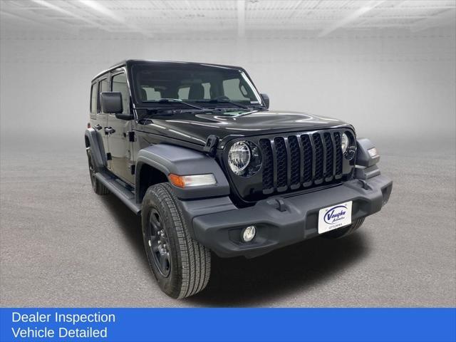 used 2024 Jeep Wrangler car, priced at $35,499