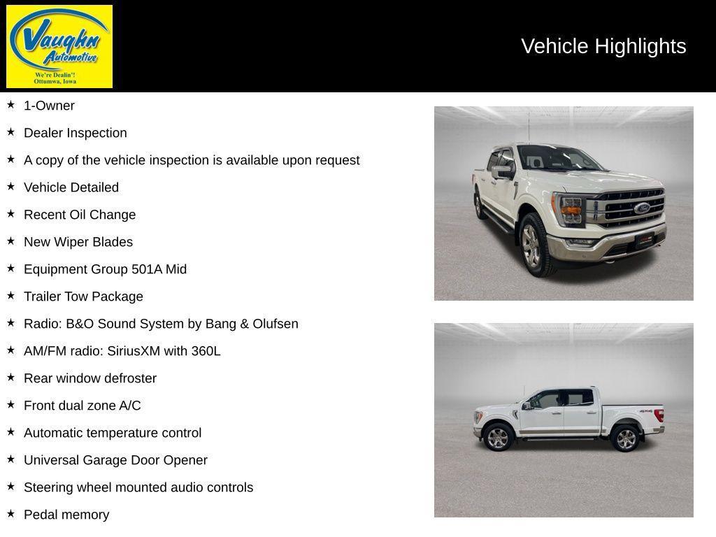used 2021 Ford F-150 car, priced at $31,699