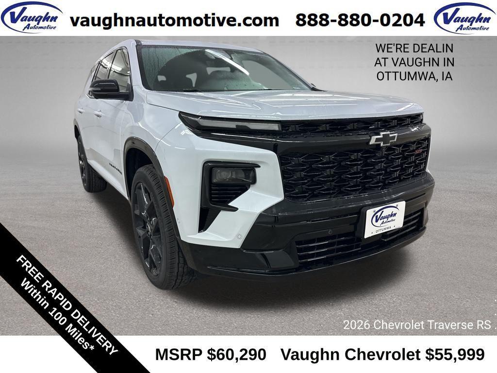 new 2026 Chevrolet Traverse car, priced at $55,999
