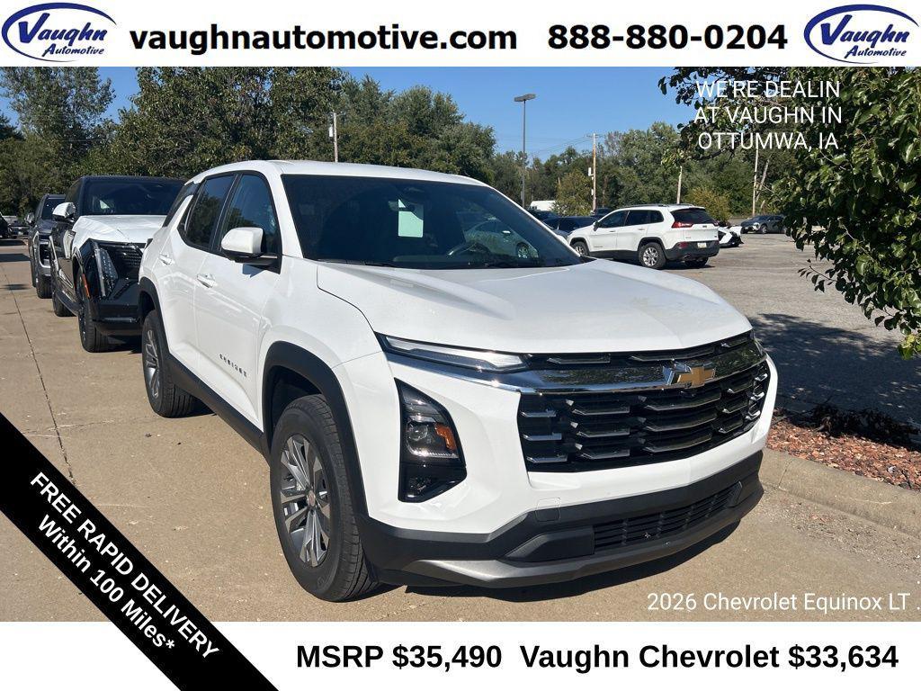 new 2026 Chevrolet Equinox car, priced at $33,634