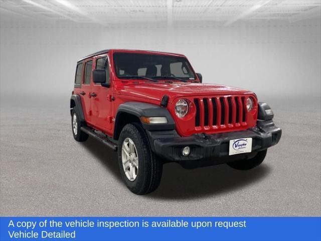 used 2018 Jeep Wrangler Unlimited car, priced at $18,999