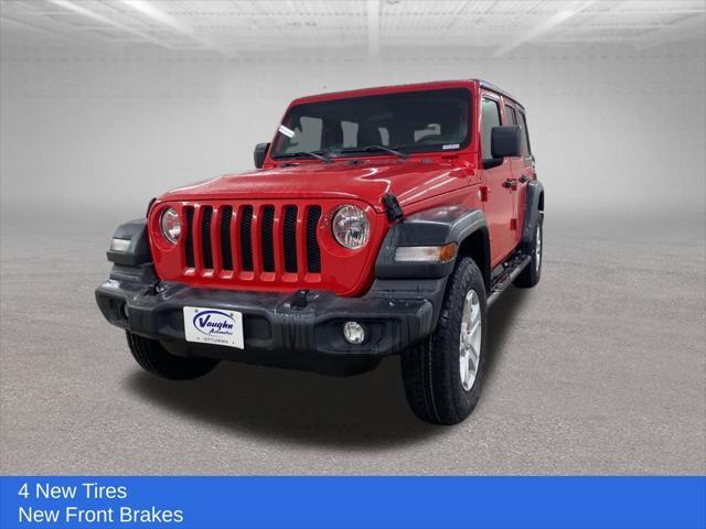 used 2018 Jeep Wrangler Unlimited car, priced at $18,999