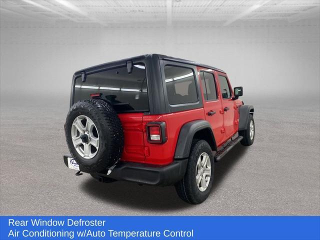 used 2018 Jeep Wrangler Unlimited car, priced at $18,999