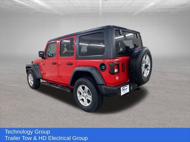 used 2018 Jeep Wrangler Unlimited car, priced at $18,999