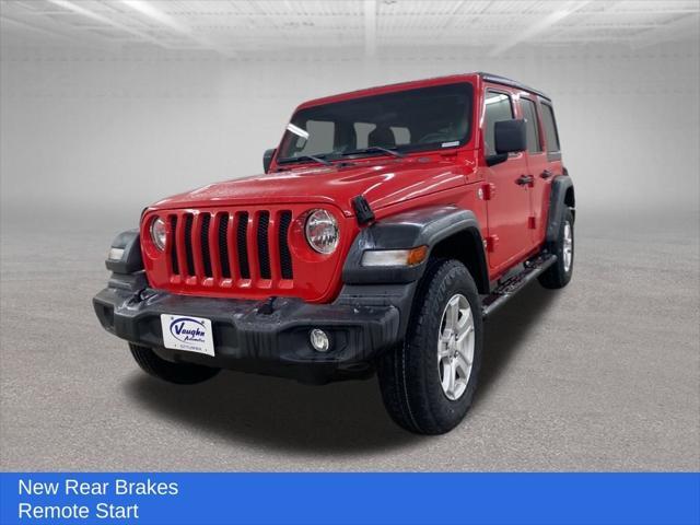 used 2018 Jeep Wrangler Unlimited car, priced at $18,999