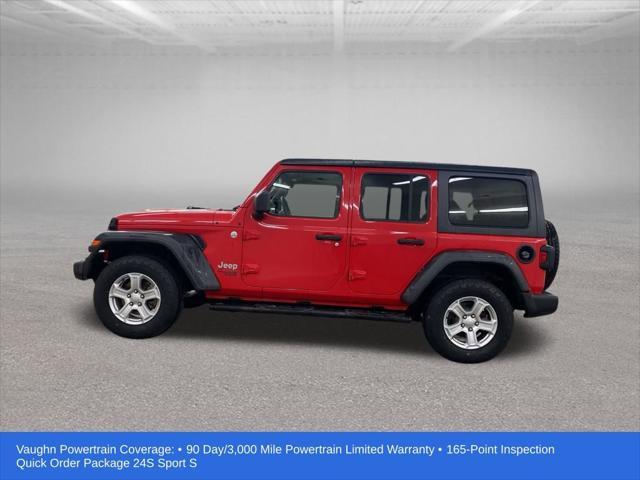 used 2018 Jeep Wrangler Unlimited car, priced at $18,999