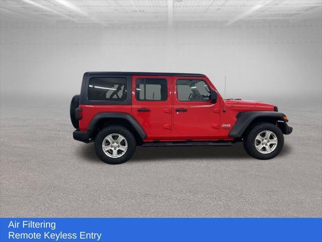 used 2018 Jeep Wrangler Unlimited car, priced at $18,999