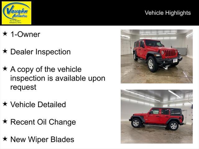 used 2018 Jeep Wrangler Unlimited car, priced at $18,999