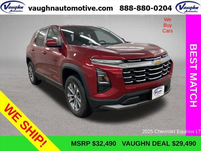 new 2025 Chevrolet Equinox car, priced at $29,490