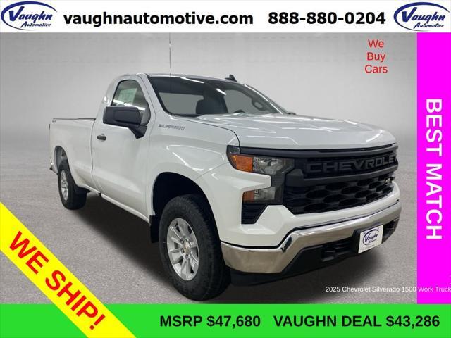 new 2025 Chevrolet Silverado 1500 car, priced at $43,286