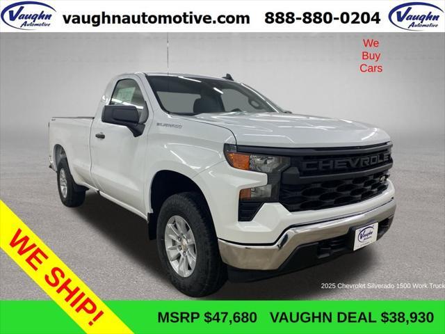 new 2025 Chevrolet Silverado 1500 car, priced at $38,930