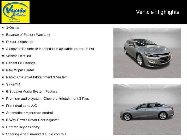 used 2024 Chevrolet Malibu car, priced at $20,587