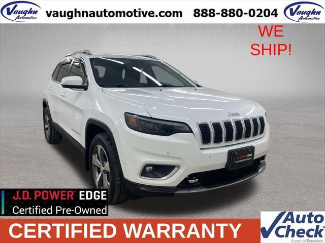 used 2021 Jeep Cherokee car, priced at $25,499