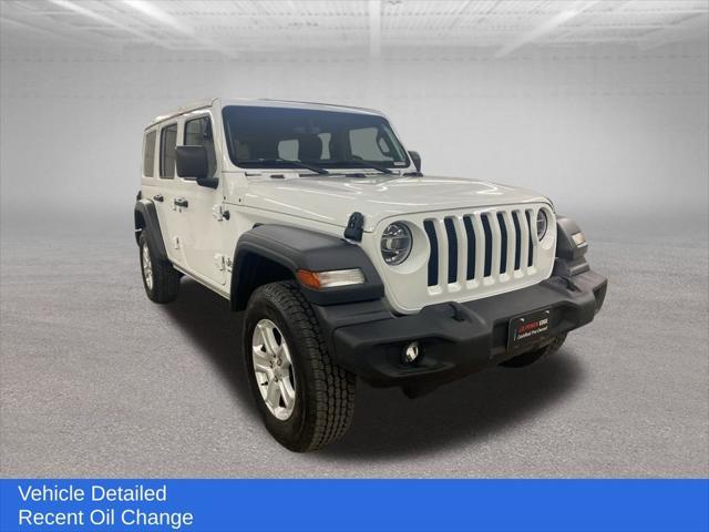 used 2020 Jeep Wrangler Unlimited car, priced at $31,499