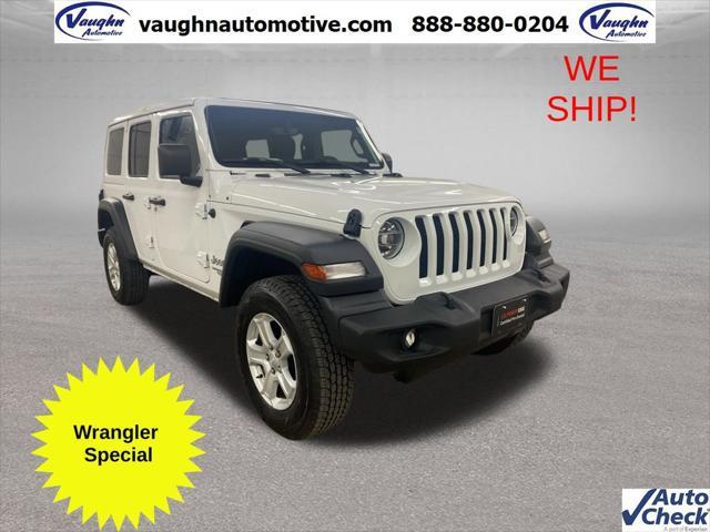 used 2020 Jeep Wrangler Unlimited car, priced at $31,499