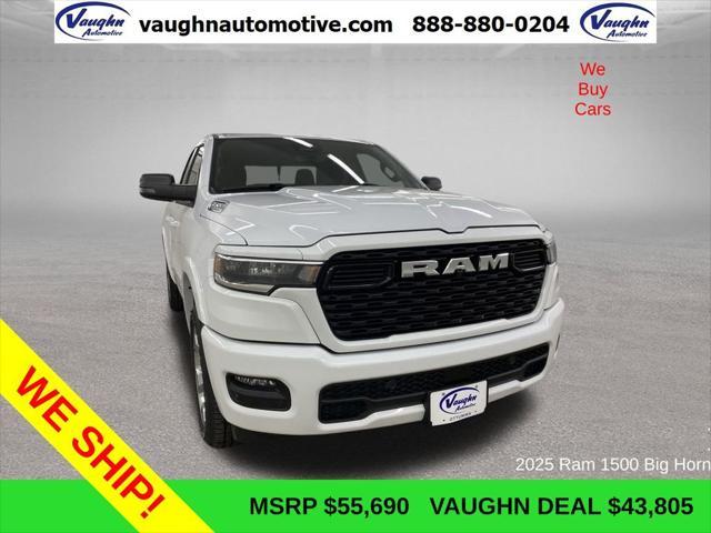 new 2025 Ram 1500 car, priced at $44,805