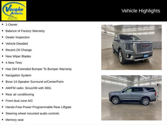 used 2022 GMC Yukon car, priced at $58,799