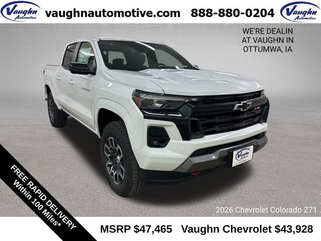 new 2026 Chevrolet Colorado car, priced at $42,428