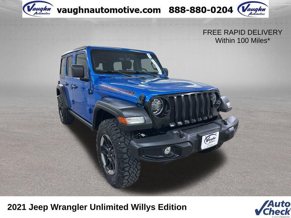 used 2021 Jeep Wrangler car, priced at $23,739
