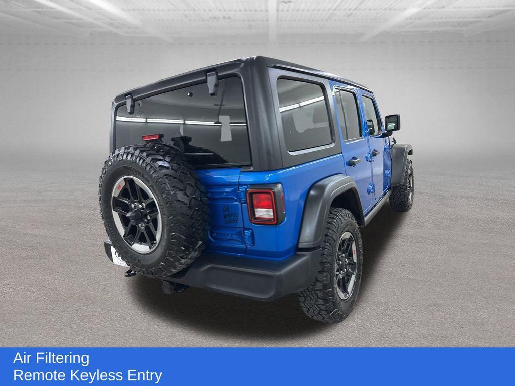 used 2021 Jeep Wrangler car, priced at $23,739