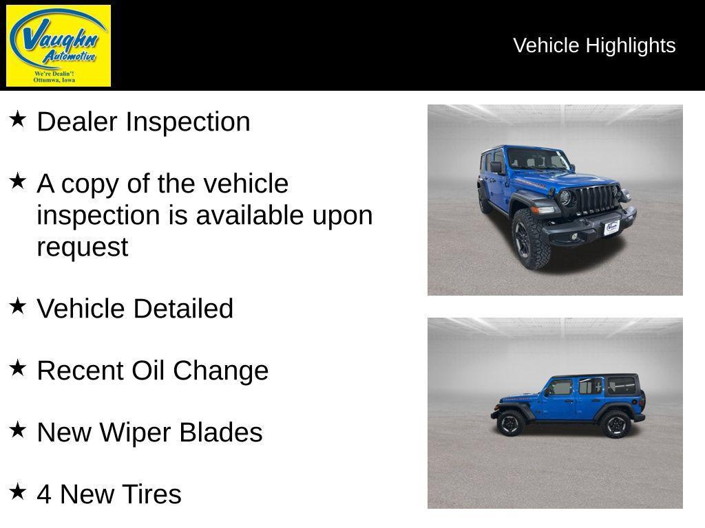 used 2021 Jeep Wrangler car, priced at $23,739