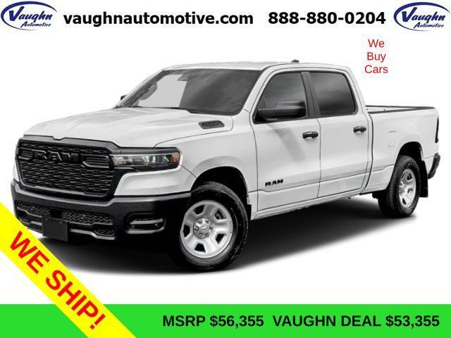 new 2025 Ram 1500 car, priced at $53,355
