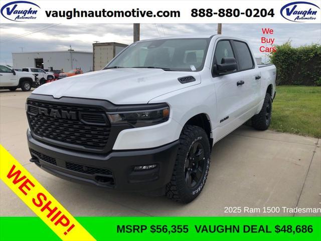new 2025 Ram 1500 car, priced at $48,686