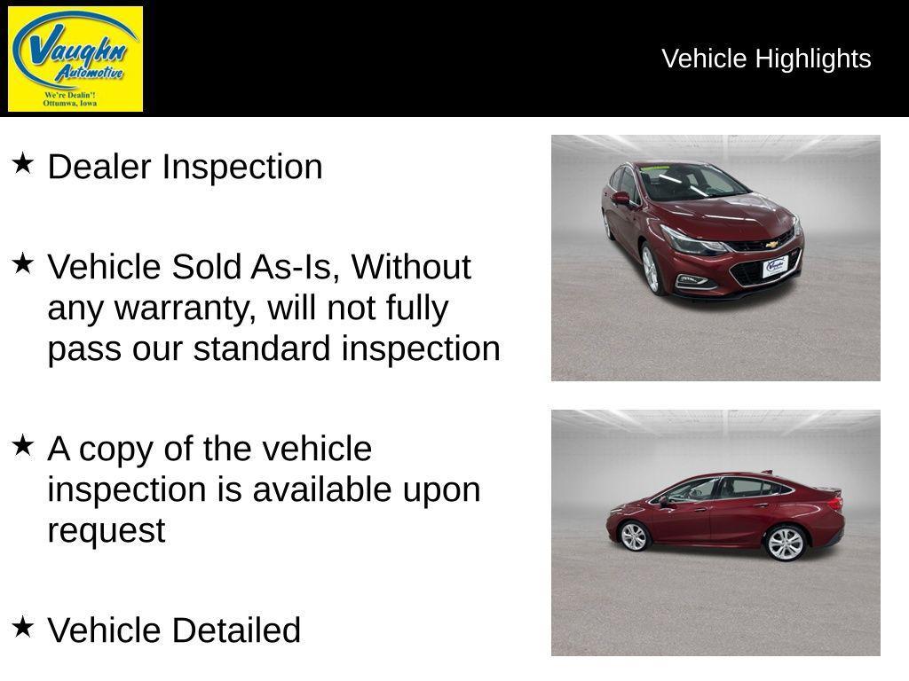 used 2016 Chevrolet Cruze car, priced at $7,799