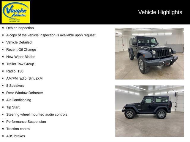 used 2017 Jeep Wrangler car, priced at $25,499