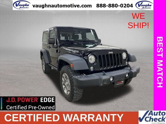 used 2017 Jeep Wrangler car, priced at $23,579