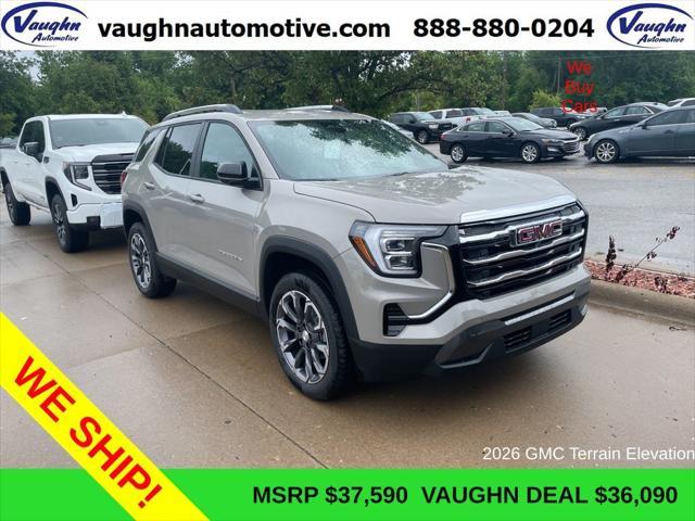 new 2026 GMC Terrain car, priced at $36,090