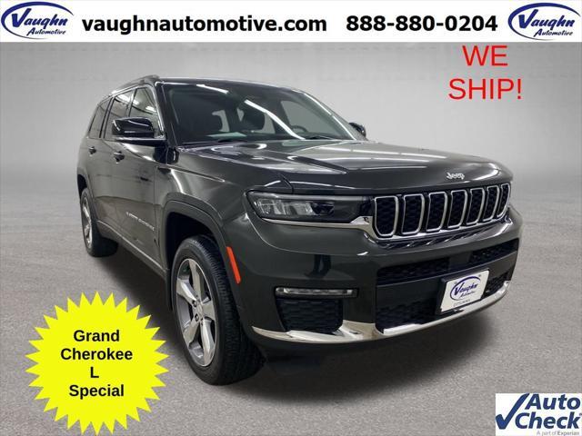 used 2022 Jeep Grand Cherokee L car, priced at $34,999