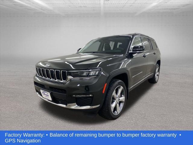 used 2022 Jeep Grand Cherokee L car, priced at $34,999