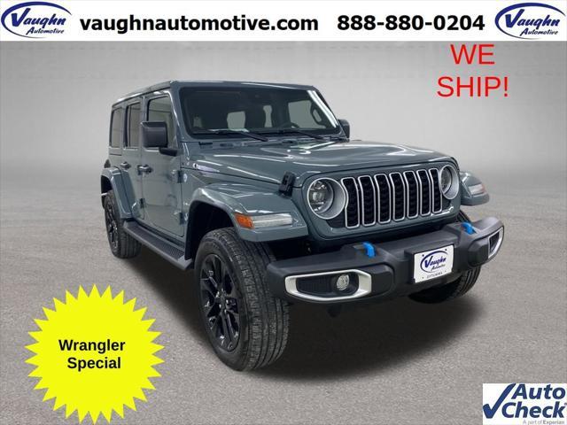 used 2024 Jeep Wrangler 4xe car, priced at $43,499