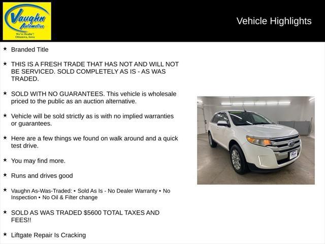used 2014 Ford Edge car, priced at $5,600