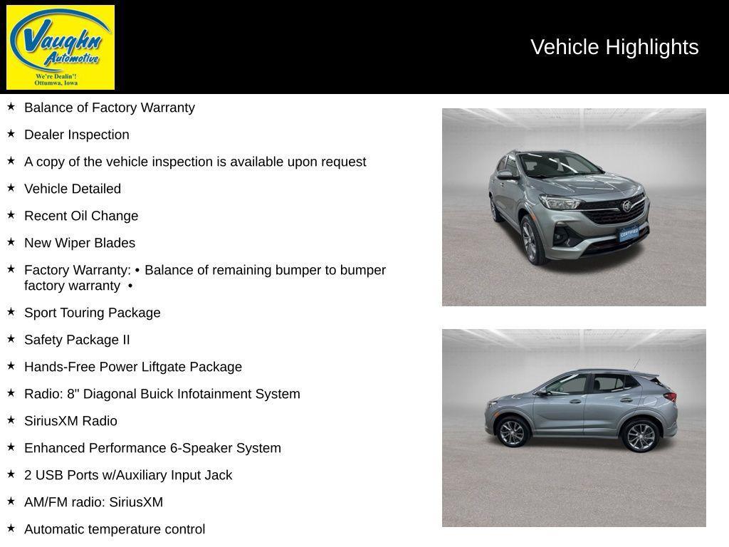 used 2023 Buick Encore GX car, priced at $20,999