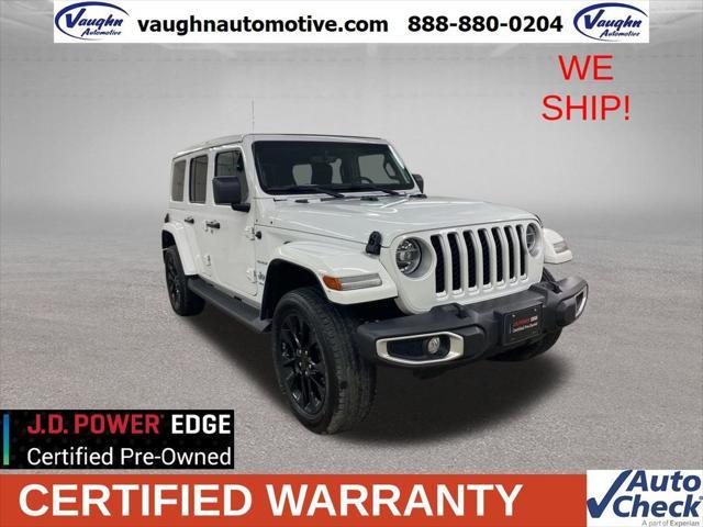 used 2021 Jeep Wrangler Unlimited 4xe car, priced at $30,499