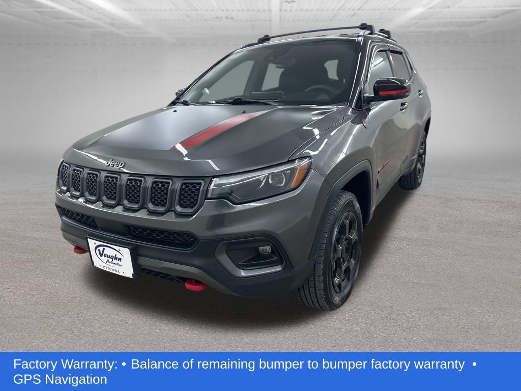 used 2023 Jeep Compass car, priced at $22,399