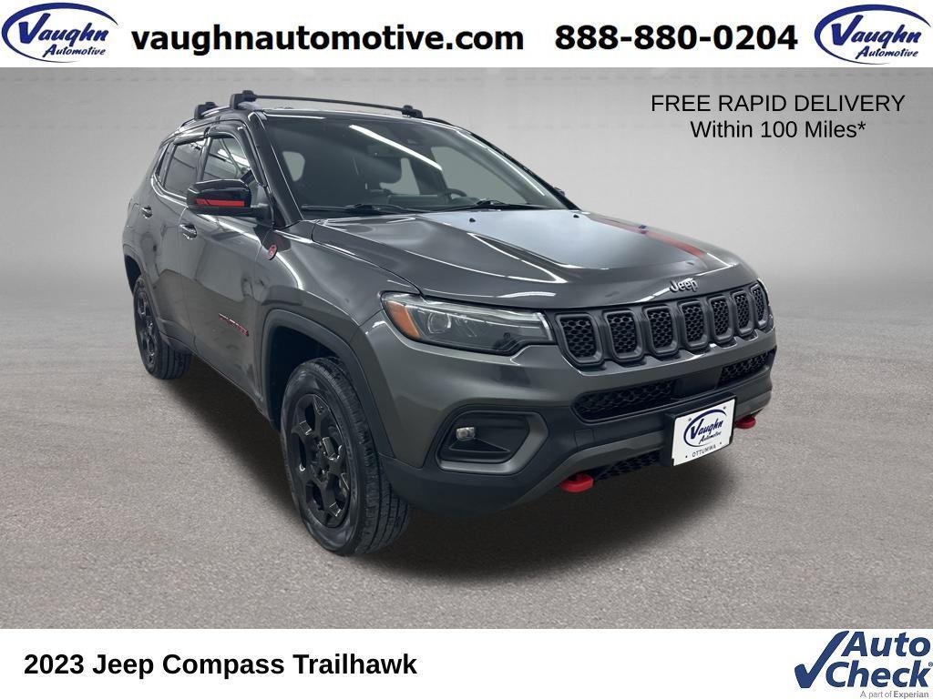 used 2023 Jeep Compass car, priced at $22,399