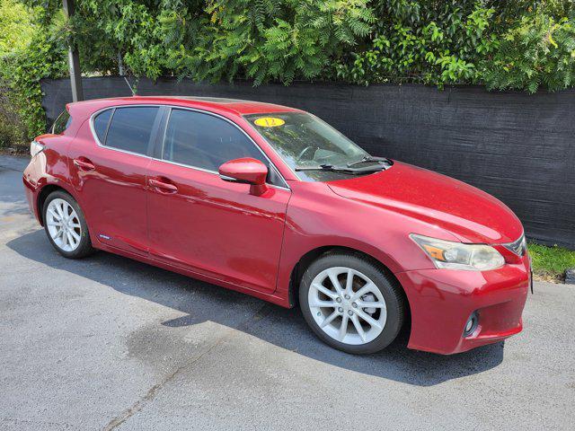 used 2012 Lexus CT 200h car, priced at $15,998